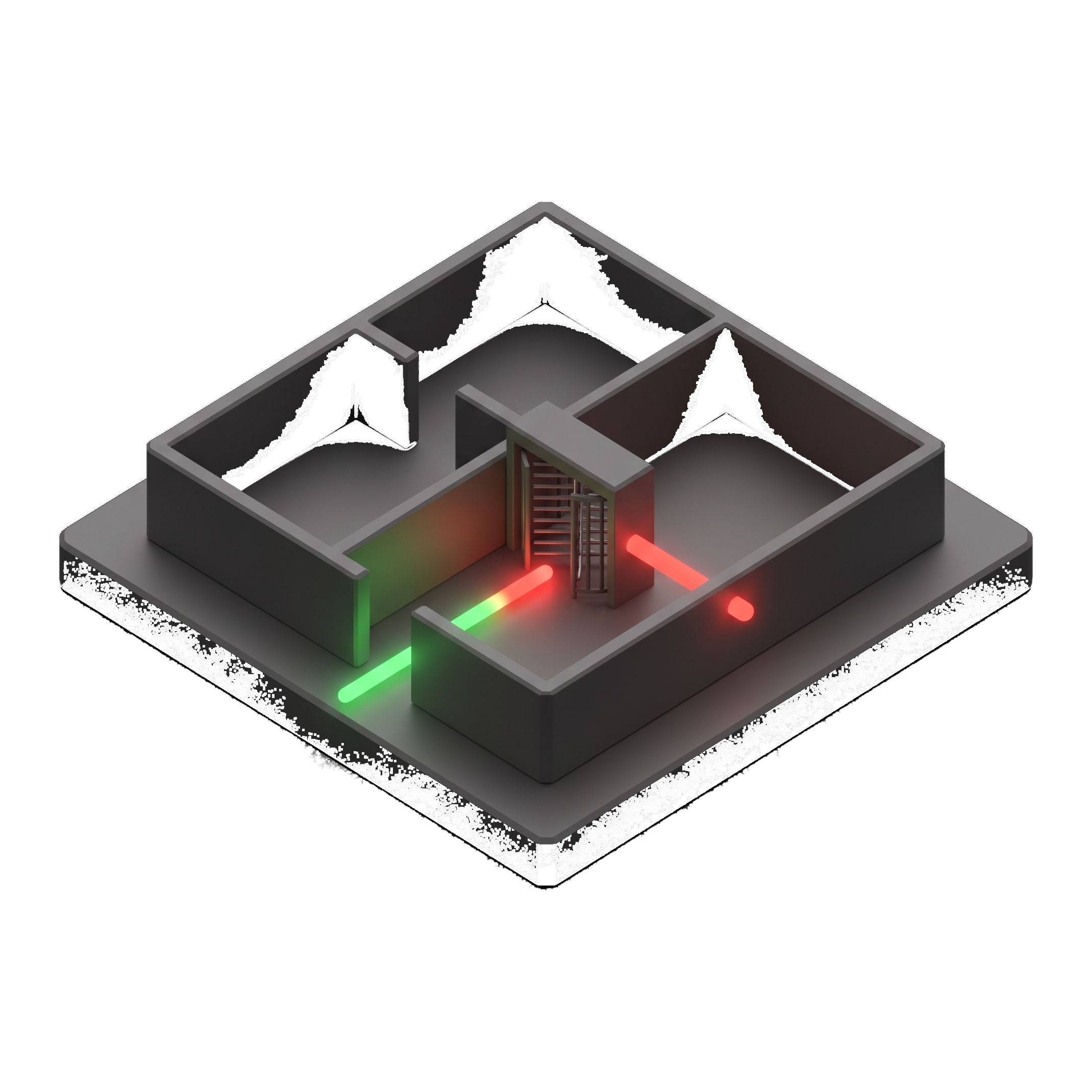 Exit-drill illustration